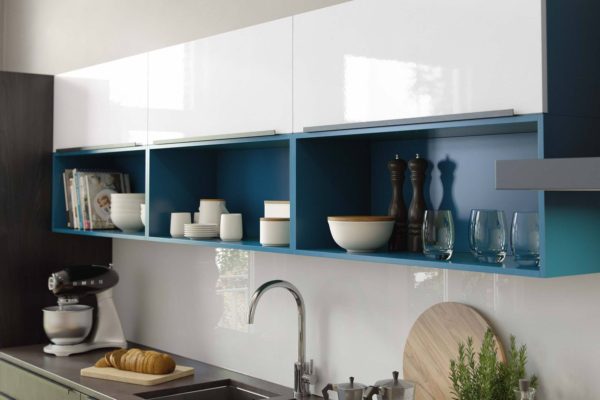 стильная прямая кухня