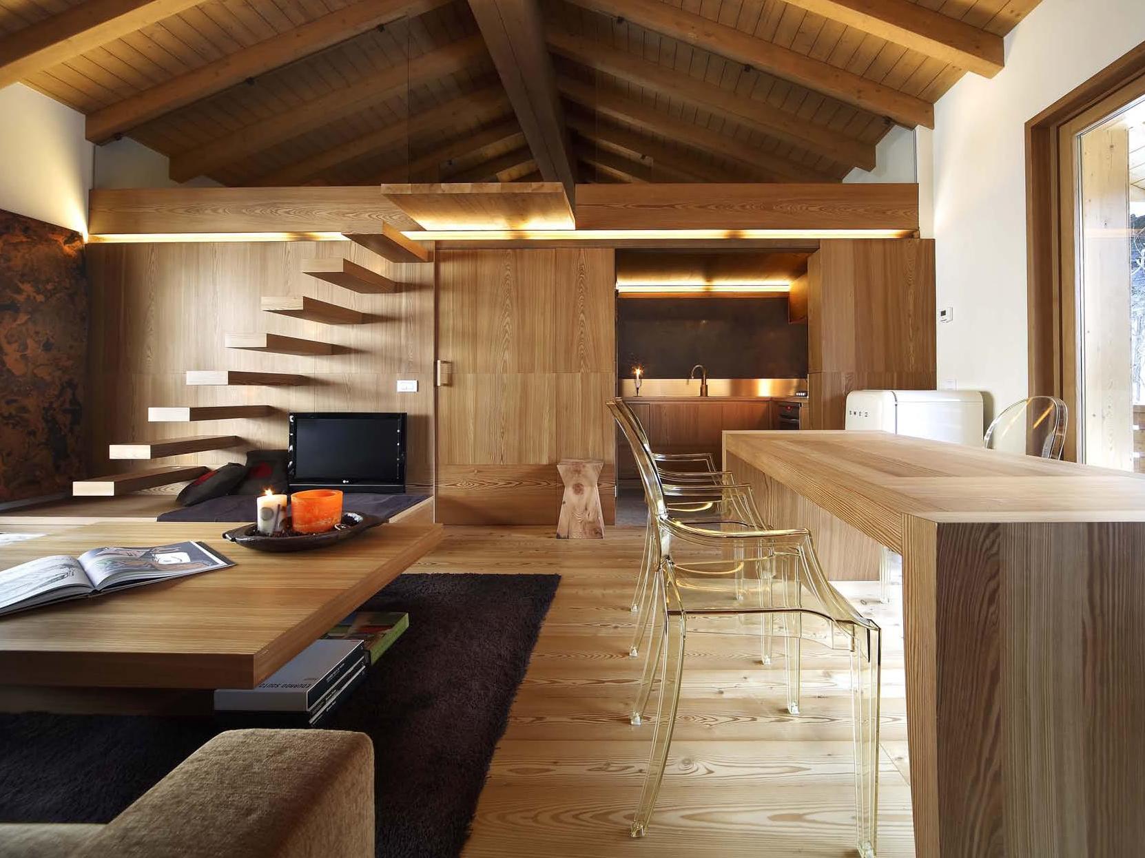 современный деревянный дом