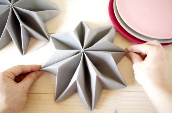 Салфетка-оригами: шаг седьмой