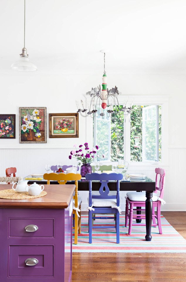 Сиреневая кухня 58 фото особенности использования кухни сиреневого цвета в интерьере Варианты дизайна кухонного гарнитура в лавандовых тонах