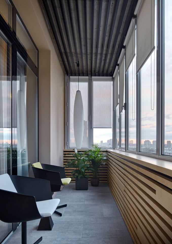 Дизайн балкона 2019 - сучасні ідеї та новинки (100 фото)