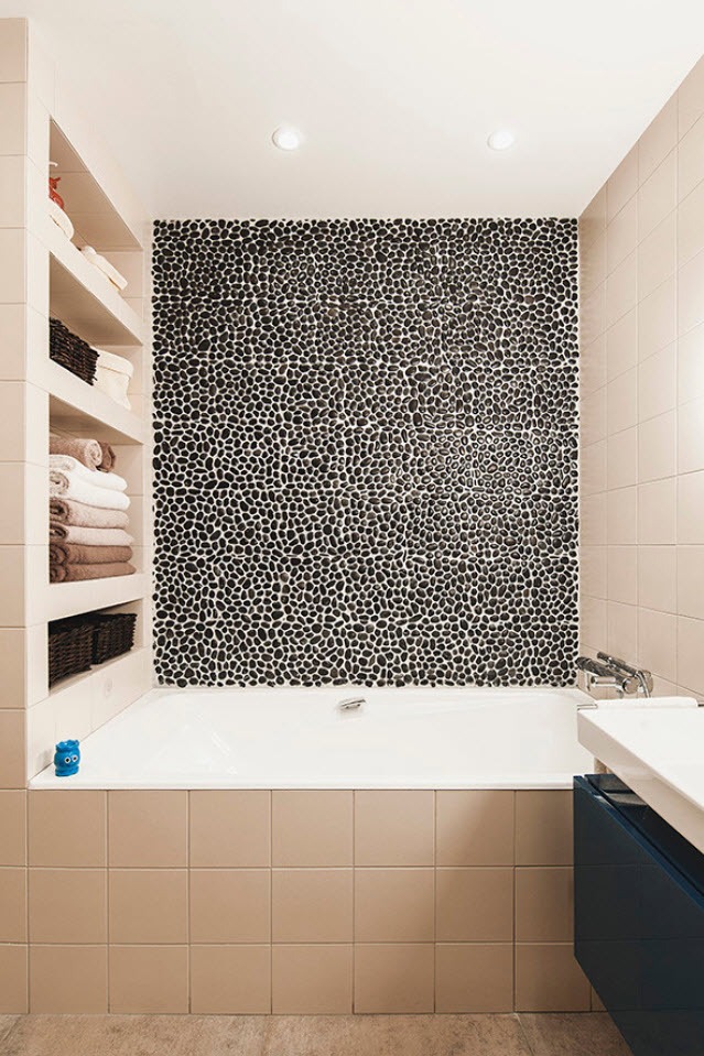 Полка для ванной: организация красивого и практичного места хранения в 100+ идеях