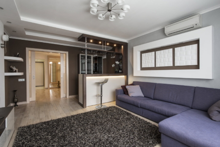 Барная стойка в гостиной: модные новинки (100 фото) - Дизайн интерьера