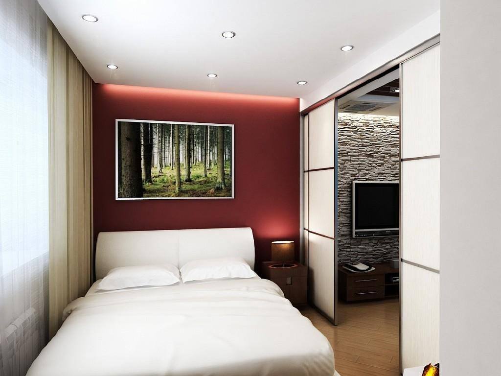 Спальня в однокомнатной квартире: 100 фото идей - Дизайн интерьера