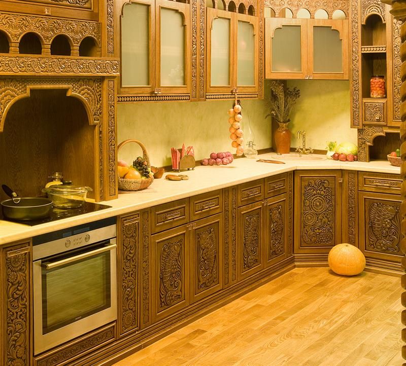 Кухня у східному стилі: 100 фото розкішних інтер'єрів