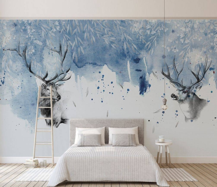 Фотообои в спальню: 100 ЛУЧШИХ решений в дизайне интерьера