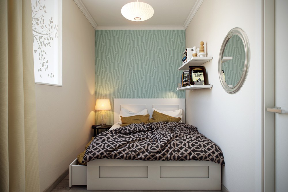 Спальня в хрущевке: интересный дизайн стильной и уютной комнаты