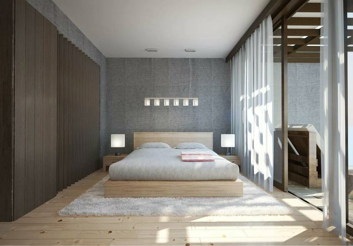 Спальня в японському стилі: 100 фото модних ідей