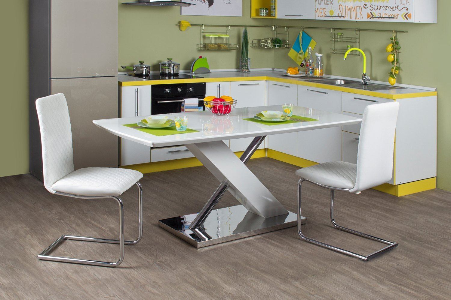 Обеденные столы для кухни: ТОП-100 фото лучших моделей