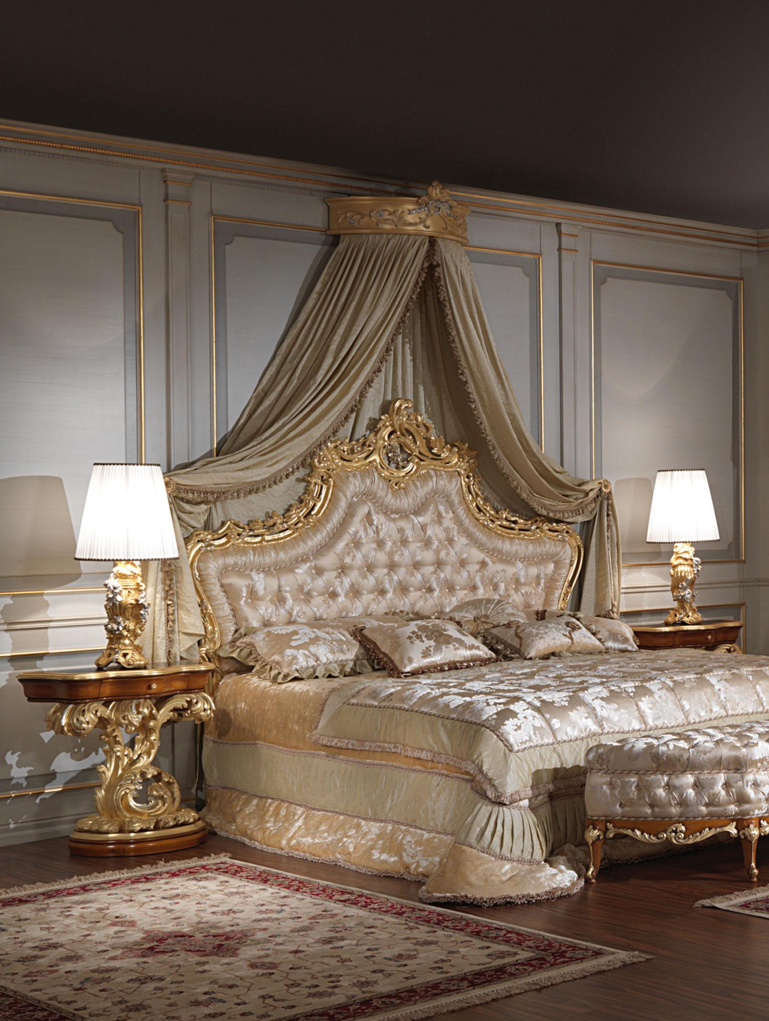 Спальня в стиле барокко: 100 фото красивых примеров в ...