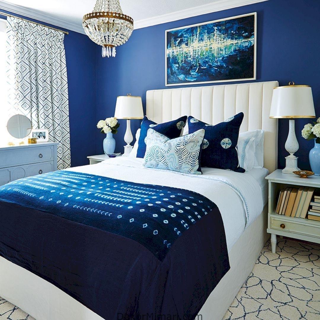 Красивые синие комнаты. Синяя спальня. Спальня в синих тонах. Бело синяя спальня. Спальня в синих оттенках.