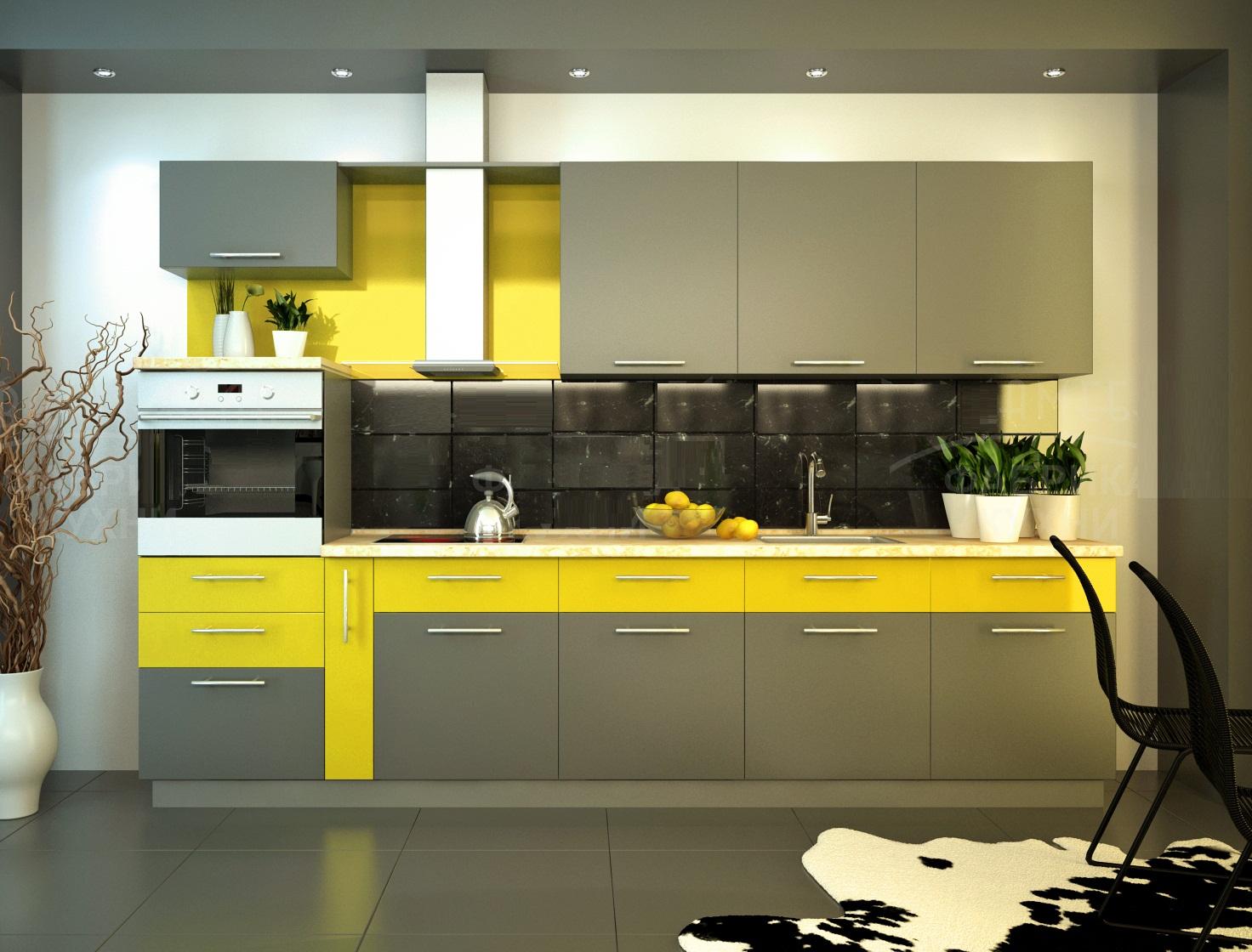 Кухня лимонного цвета: 100 фото красивых идей дизайна