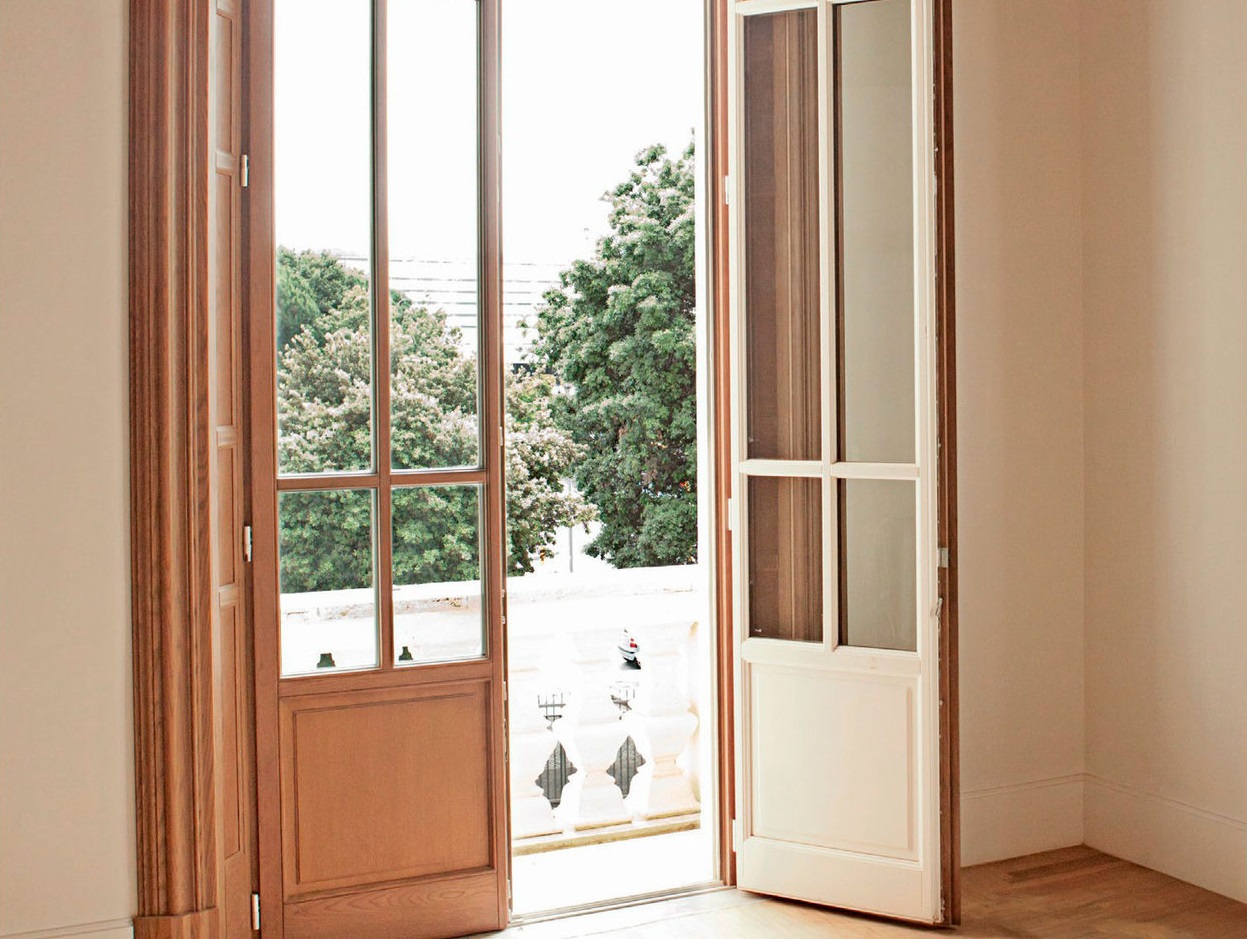 Дверь балконная со стеклом. Штульповая дверь ПВХ. Двойная штульповая дверь ПВХ.