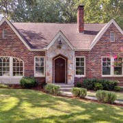 Оригинальная кладка дома