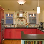 Геометрический орнамент из мозаики