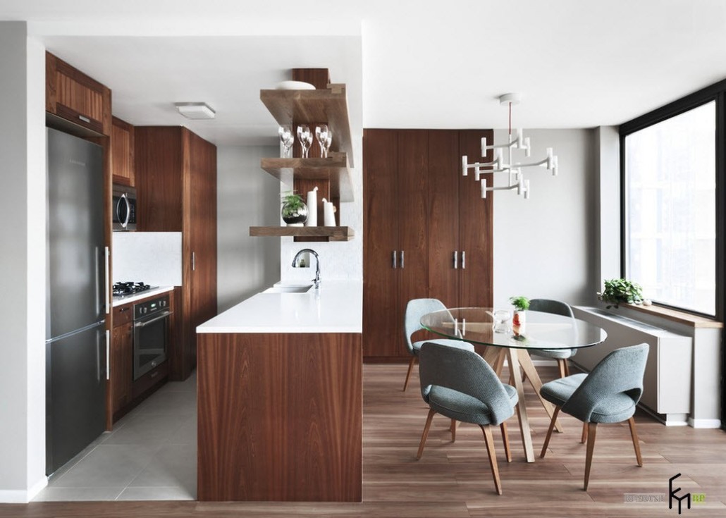 Стеклянные столы на кухне: фото обеденных столов из стекла | Нотка ...