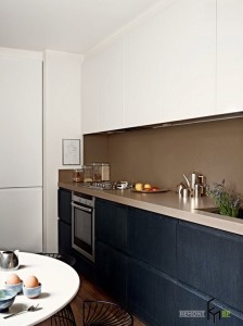 Сине-белая кухня