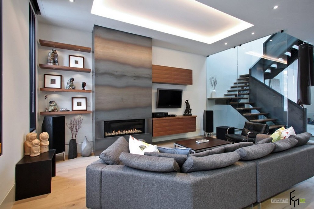 В нише спальни