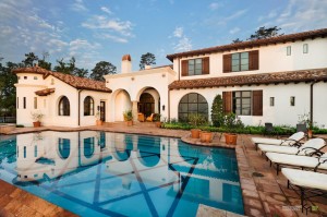 Внутренний дворик виллы