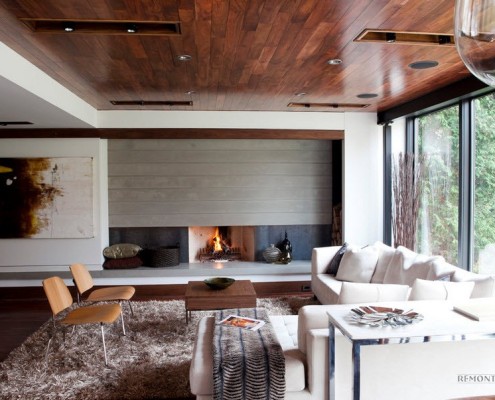 Современные деревянные потолки