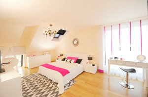 Пастельная палитра в спальне девочки