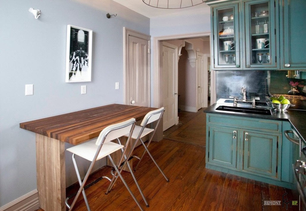 Красивые кухонные столы: 40 лучших примеров на фото