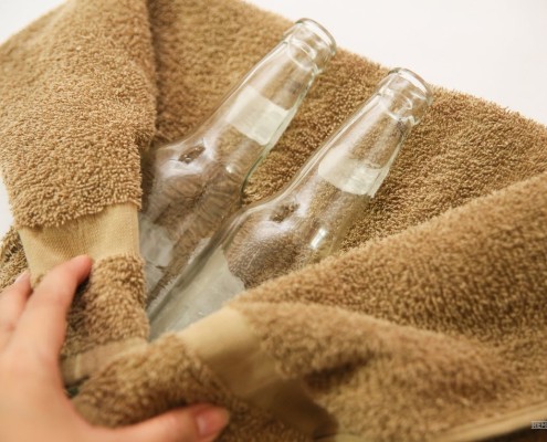 Просушенная бутыль