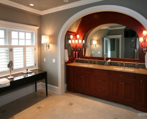 Декоративная арка на кухне