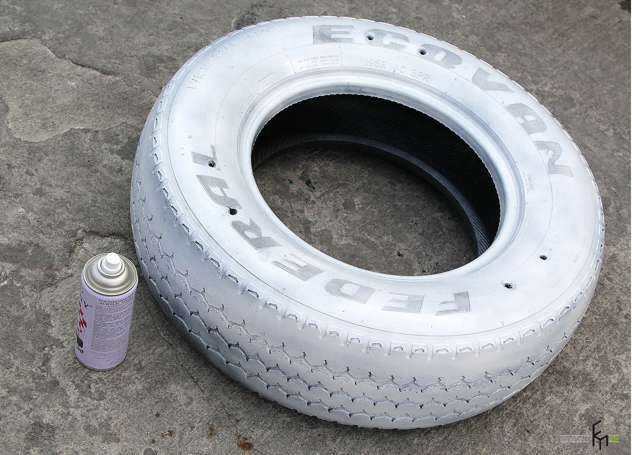 Пятый этап изготовления качелей Пятый этап изготовления качелей