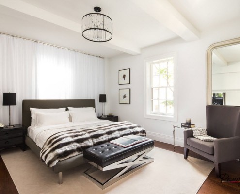 бело-коричневая гамма в интерьере