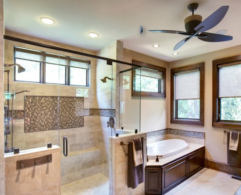Подвесной потолок ванной комнаты
