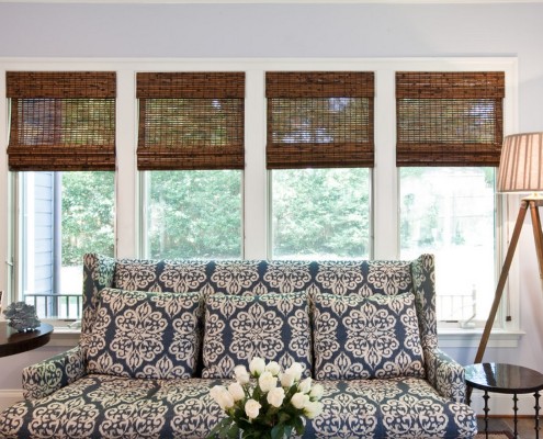 Рулонные шторы превосходно смотрятся в любой комнате