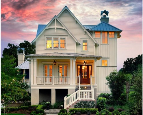 "Вагонка" обеспечивает высокое качество облицовки дома и прекрасный его дизайн