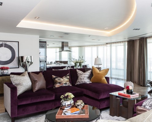 Модные в 2014 году фиолетовые оттенки в 2015 году вновь войдут в концепцию цвета