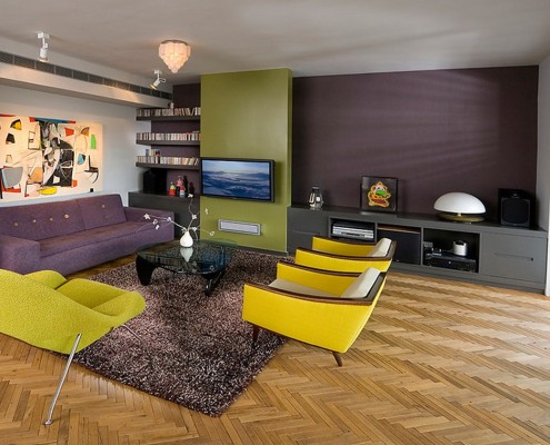 Модные в 2014 году фиолетовые оттенки в 2015 году вновь войдут в концепцию цвета