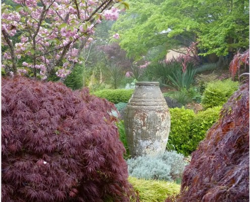 Японский стиль. Цветет сакура