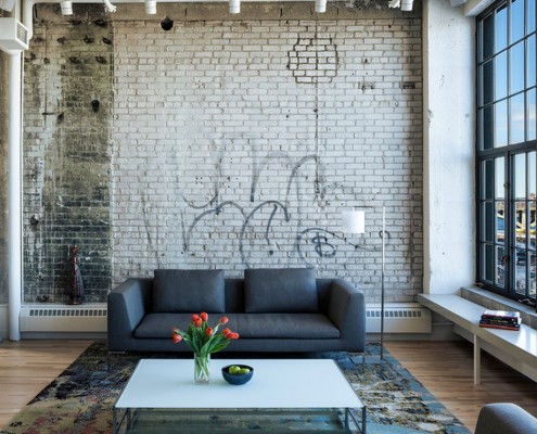 Своеобразный индустриальный декор