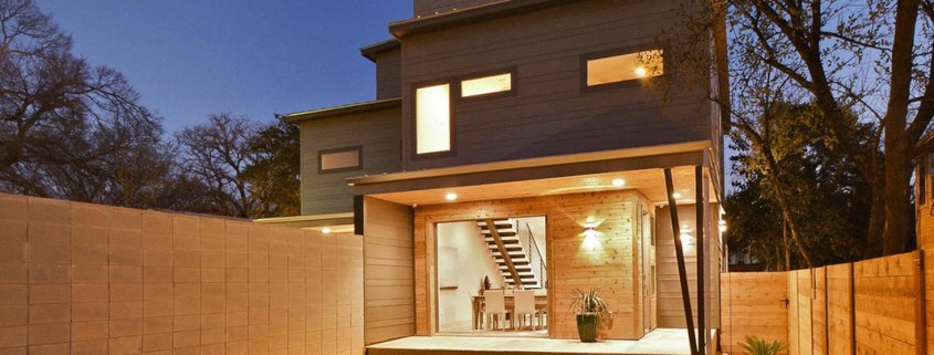 Современный частный дом