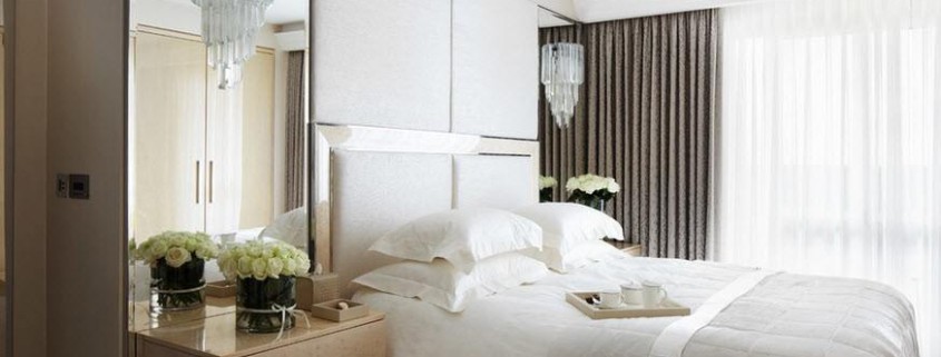 Спальня скромных размеров