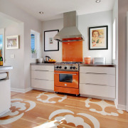 Современный дизайн рабочей зоны кухни